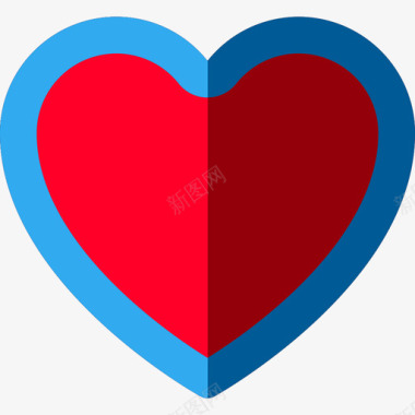 心脏监护仪心脏杂项3扁平图标图标