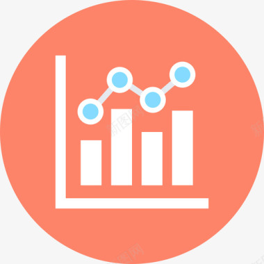 整数数字条形图数字营销29循环图标图标