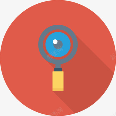 放大镜搜索引擎优化营销3循环图标图标