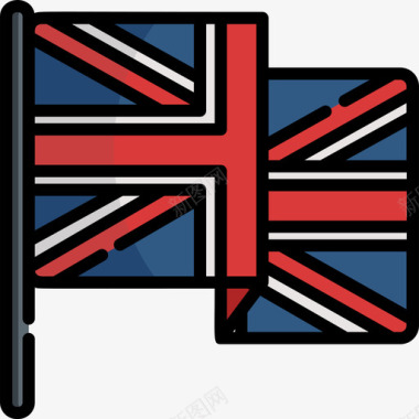 英国原装进口英国英国4线性颜色图标图标