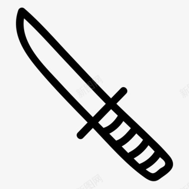 搏击刀格斗刀罪与罚图标图标