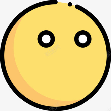 QQ表情图片静音表情5线性颜色图标图标