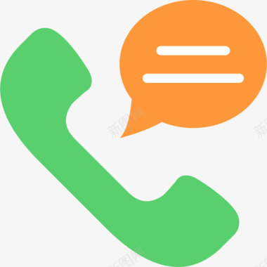 对话电话对话5平淡图标图标