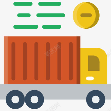 购物送货车购物39平图标图标