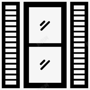种植园种植园百叶窗百叶窗门百叶窗图标图标