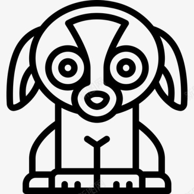 小狗玩具14直系图标图标