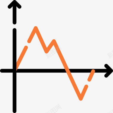 创新图表折线图图表2线颜色图标图标