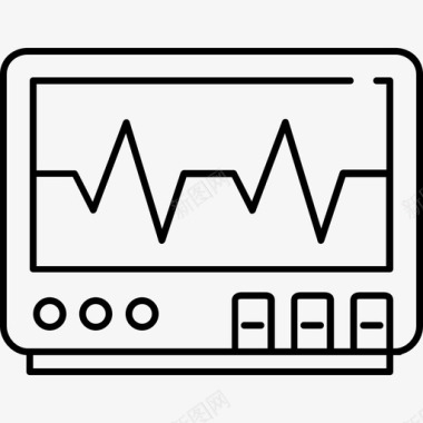 心电图心电图医学43128px线图标图标