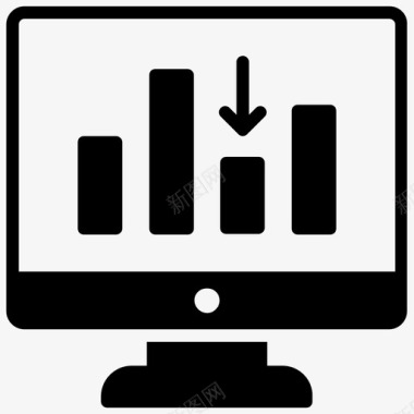 占比分析在线分析商业评估图形分析图标图标