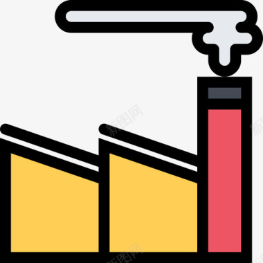 城市标注工厂城市11颜色图标图标