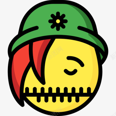 QQ表情图标线性表情6图标图标