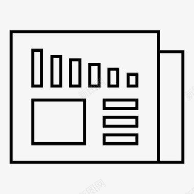 报纸商业金融图标图标