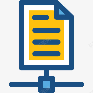 文件报告文件互联网2双色调图标图标