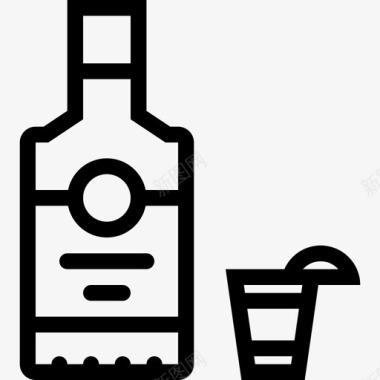 龙舌兰酒第八派对直系酒图标图标