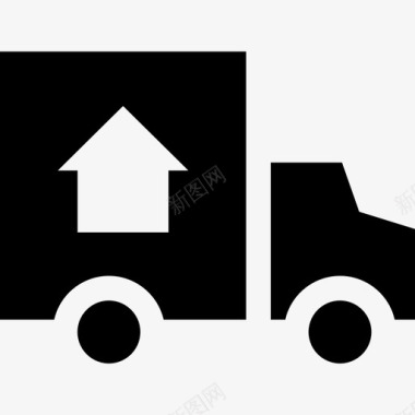 卡车实物资产9装满图标图标