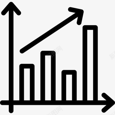 规划设计方案利润图表方案2线性图标图标