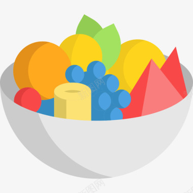 水果沙拉夏季食品饮料2无糖图标图标