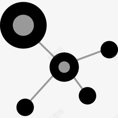 分子键分子能量环境5平坦图标图标