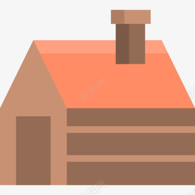 木屋野营20平房图标图标