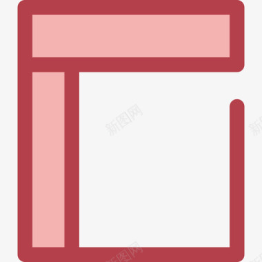 红色旅行车表格文本编辑器13红色图标图标