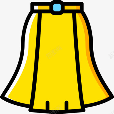 裙子女装3黄色图标图标