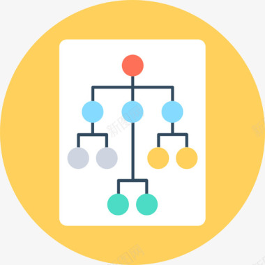 合作图片层级结构团队合作循环图标图标