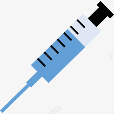 动感健身注射器健身19扁平图标图标