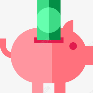 小猪小猪银行银行和金融6单位图标图标