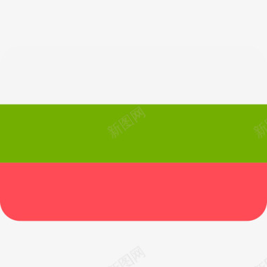 圆形时间轴保加利亚国际国旗6圆形矩形图标图标