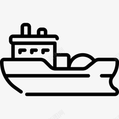 货船货船航海3直航图标图标