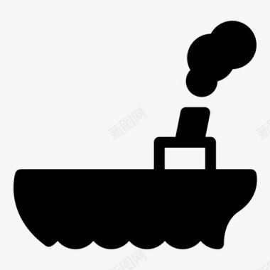 船渡船海运图标图标
