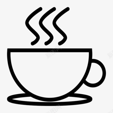 咖啡茶水图标图标