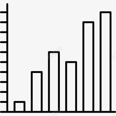 柱状图办公和商务2128px行图标图标