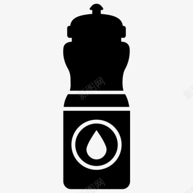 饮料瓶水瓶饮料瓶健身瓶图标图标