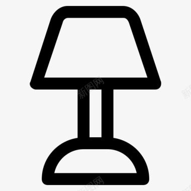灯具卧室灯罩图标图标