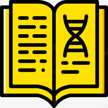 科学书籍科学18黄色图标图标
