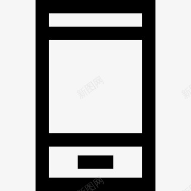 手机优惠卷智能手机网页7线性图标图标