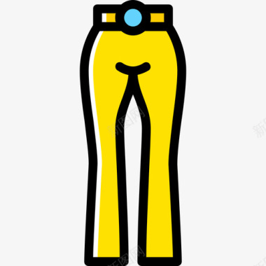 裤子女装3黄色图标图标