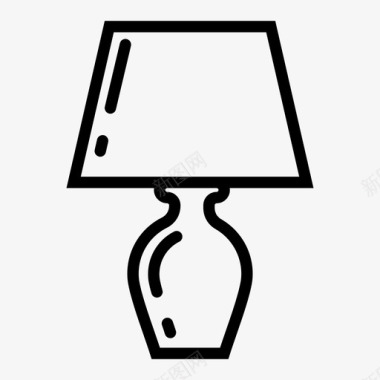 灯具吊灯落地灯图标图标