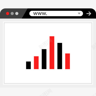 SEO和Web浏览器浏览器开发web平面图标图标