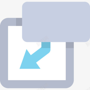 免扣图片元素插件电子和网络元素集合扁平图标图标