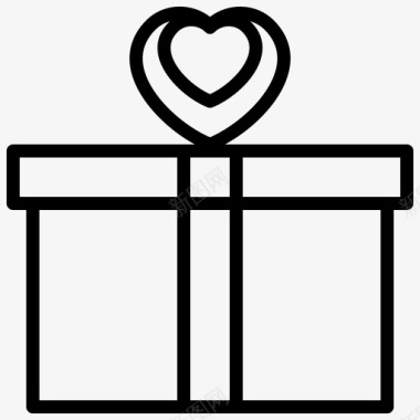 结婚礼物爱情礼物图标图标