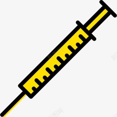 黄色琉璃瓦注射科学18黄色图标图标