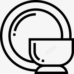 超市菜品菜品超市17直列图标高清图片