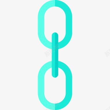 链条链条钥匙和锁2扁平图标图标
