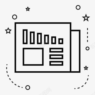 南京报纸标志商业金融新闻图标图标