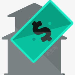 复式公寓复式房地产7公寓图标高清图片