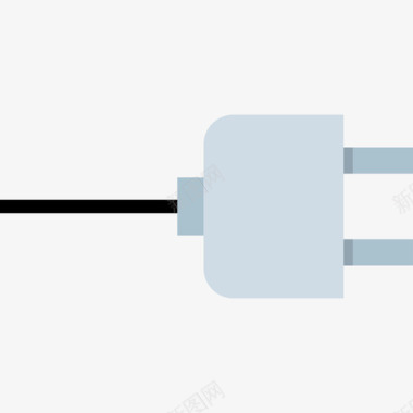 能量来源插头能量14扁平图标图标