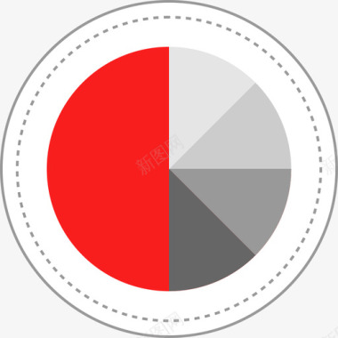 龙虾饼PNG饼图图表和图表10扁平图标图标