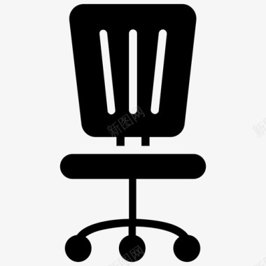 转椅家具办公椅图标图标